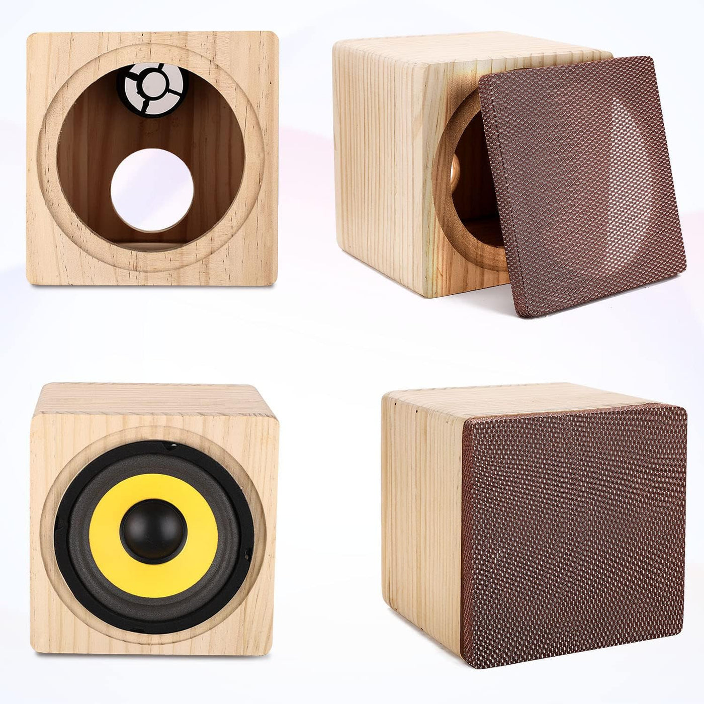 4in Solid Wood Speaker Enclosure