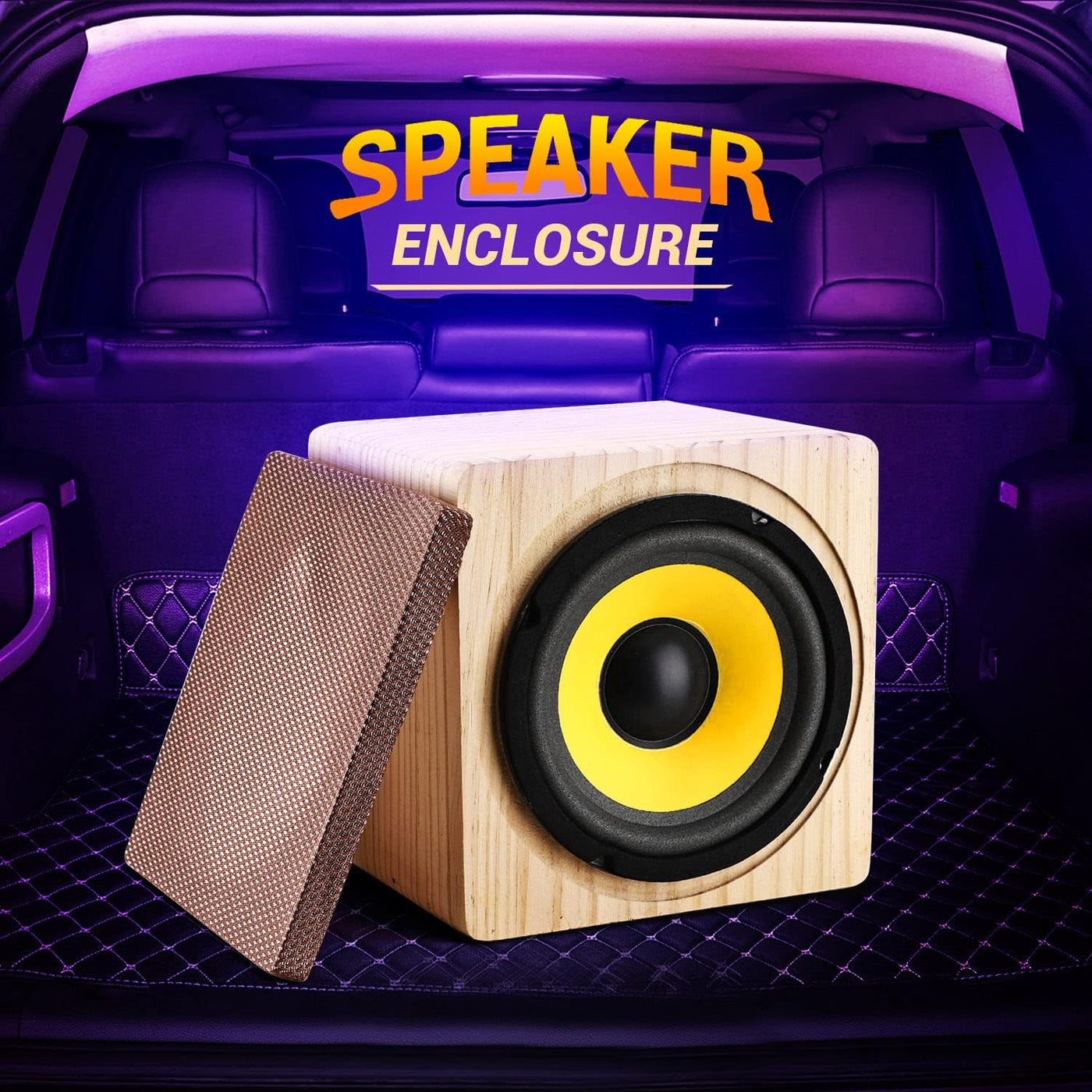 4in Solid Wood Speaker Enclosure