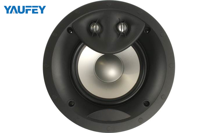 In-ceiling stereo input speaker