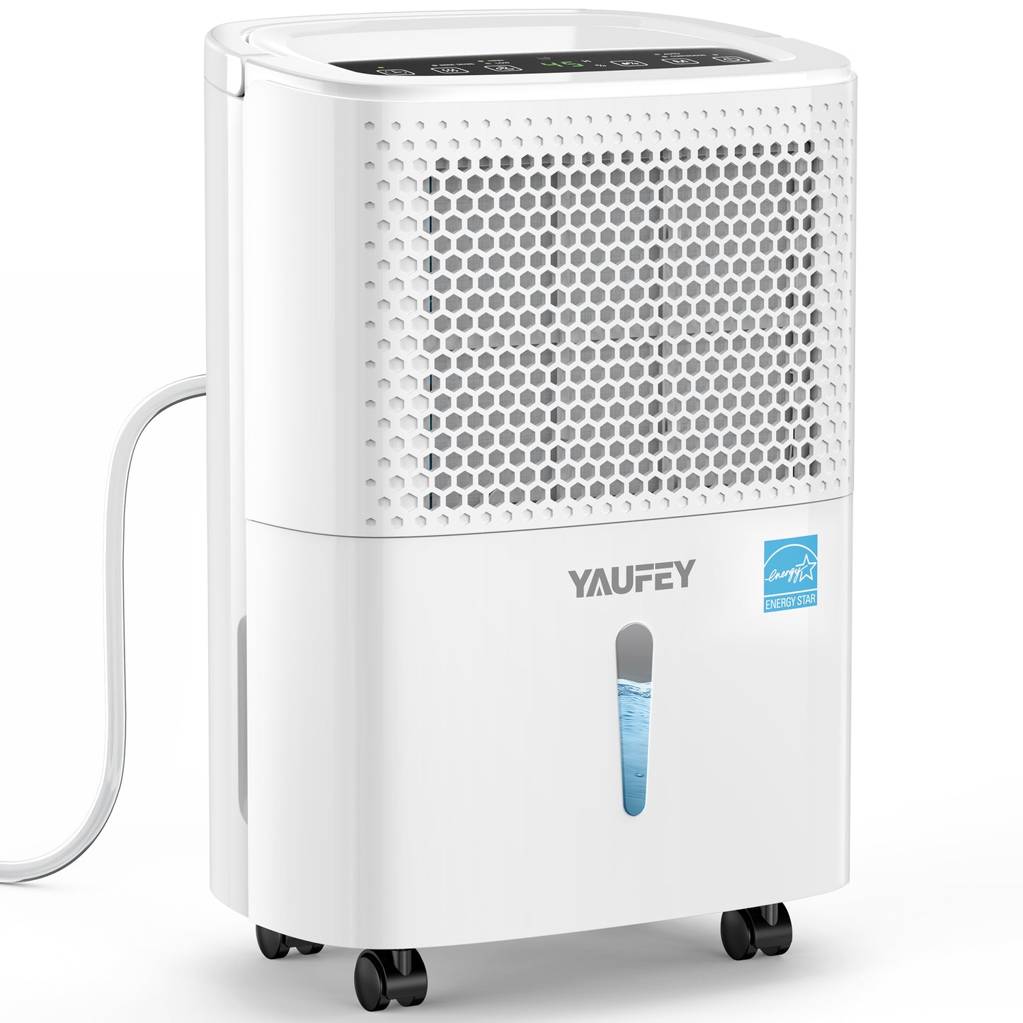 Yaufey 31.6 Pints Portable Dehumidifier, ENERGY STAR Most Efficient Dehumidifier, for 2,000 Sq. Ft. Home & Basement (Model: YDY-32A)