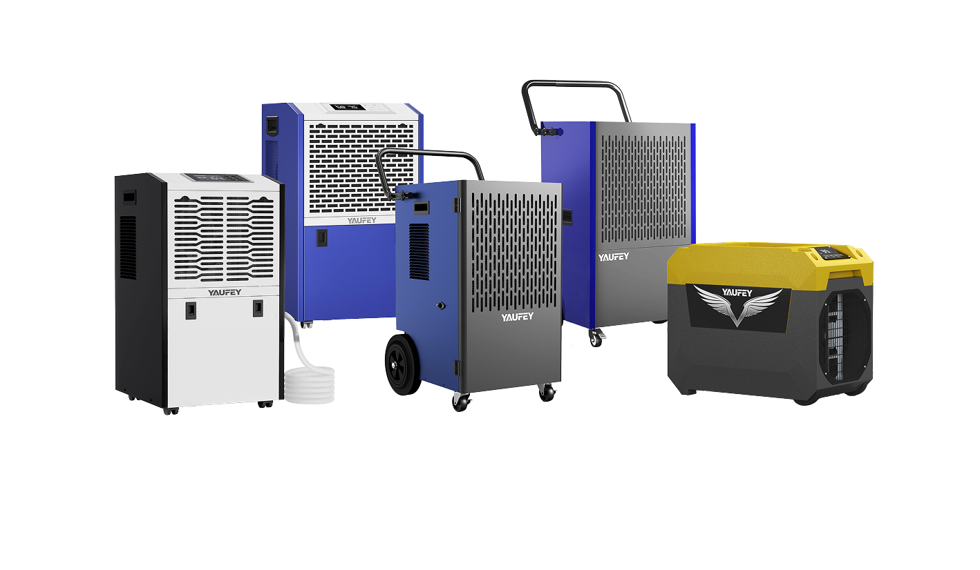 DP Commercial Dehumidifier CollectionCGYY140AY Roto-Molded Dehumidifier