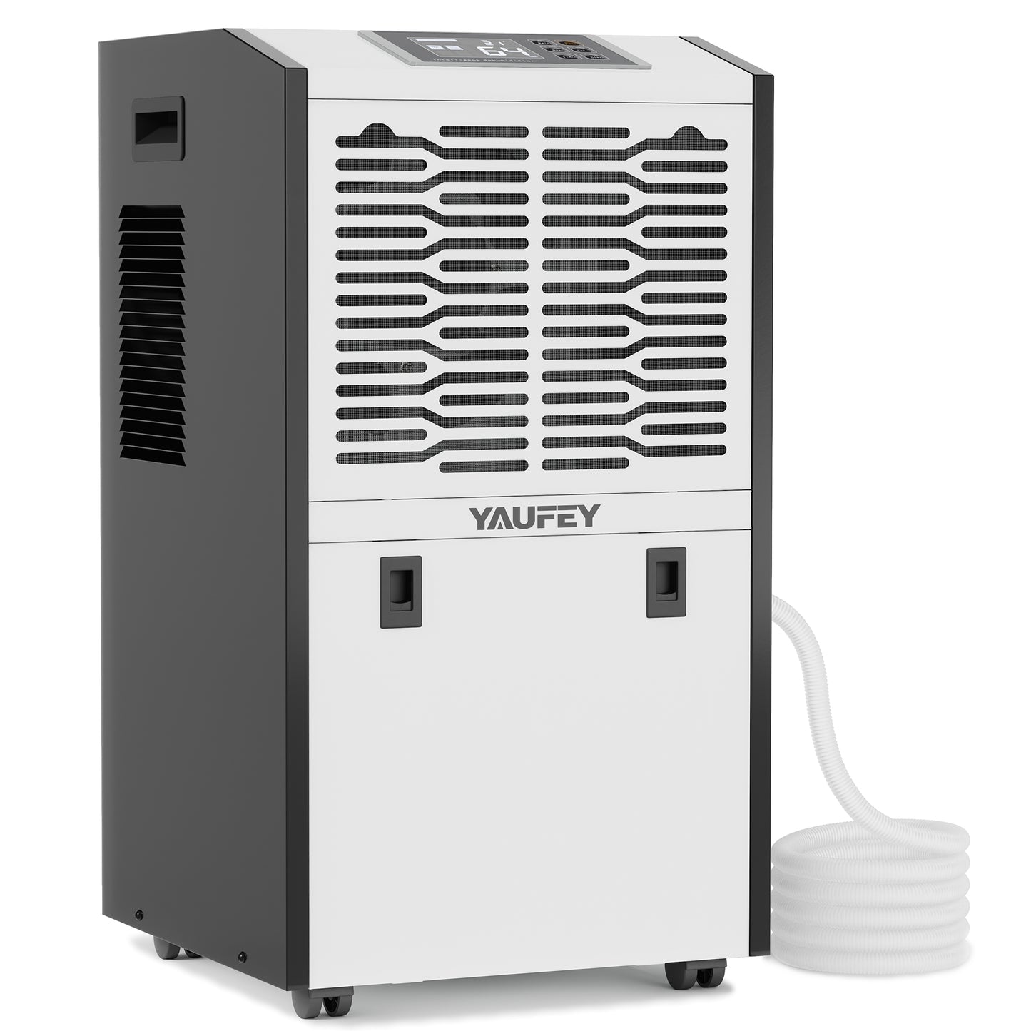 Yaufey 155 Pints Commercial Dehumidifier for Space up to 8,000 Sq. Ft (Model: DP600C)